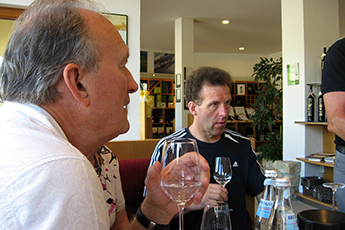 ... und Weinprobe beim Kaiserstühler Winzerverein