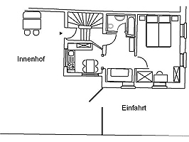 Grundriss der Wohnung