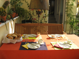 Frühstück kommt gleich!