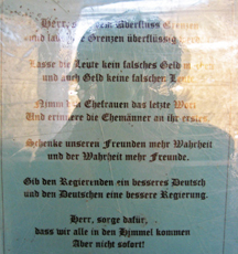 Fromme Wünsche eines Winzers