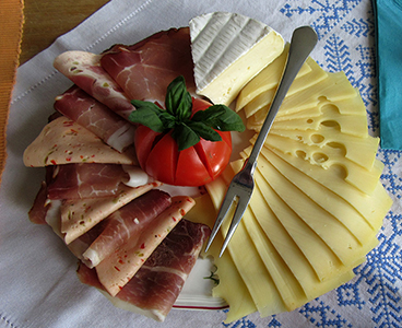 Käse-Wurst-Teller
