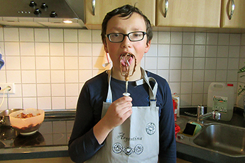 Kuchenbacken mit Alexandre Kuchenbacken mit Alexandre