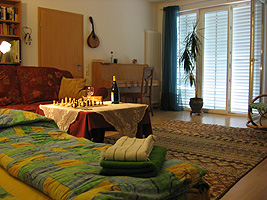 Living room or a third bedroom
