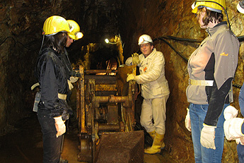 In the museum mine In the museum mine