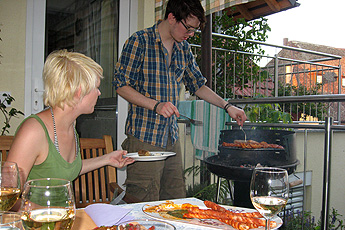 Jasmin and Simon, our chefs de cuisine Jasmin and Simon, our chefs de cuisine