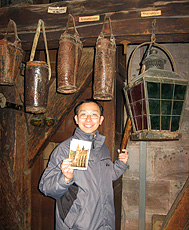 With Eric on the spire of the Freiburg cathedral With Eric on the spire of the Freiburg cathedral