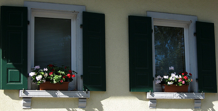 Windows of the Old Winegrower House