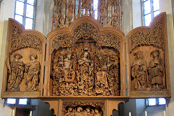 Renaissance-Altar des Künstlers HL im Breisacher Stephansmünster (1523-26)