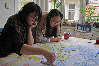 Unterricht mit Yi und Jiaqi